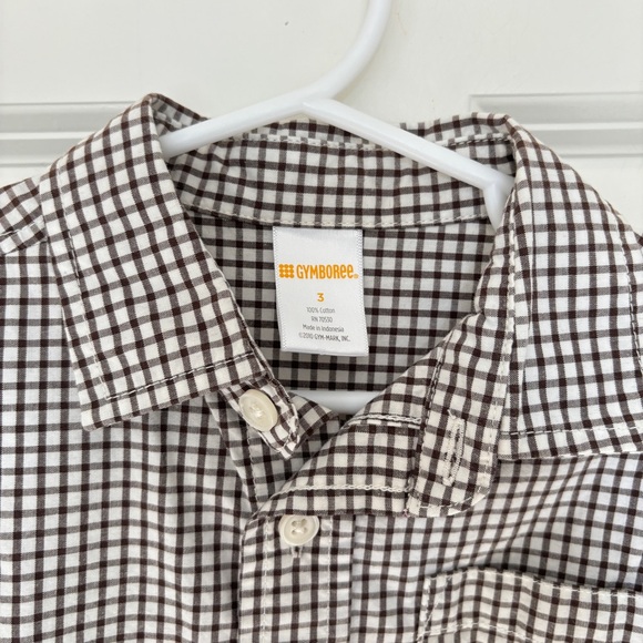 Gymboree Boys Button down shirt, sz 3 - Picture 4 of 5
